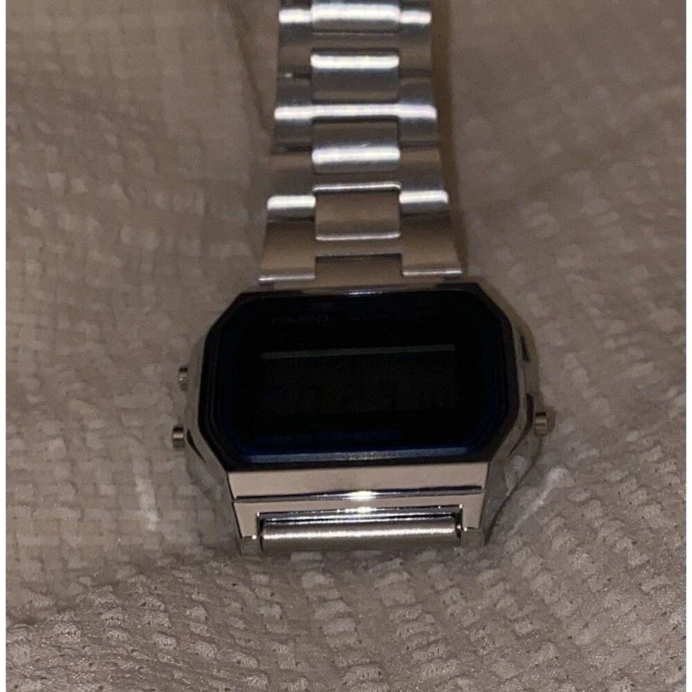 Rare Vintage Casio A158W Men’s Digital Sports Watch Module 593 JDM 1980s